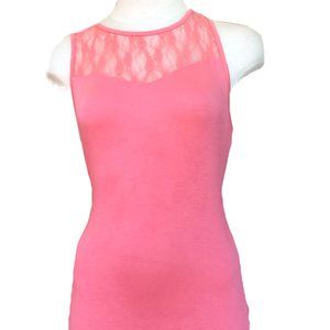 NEW Basic Top Tank Sleeveless Lace /Spandex Solid Colors Various